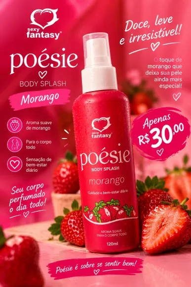Body splash poésie morango 🍓