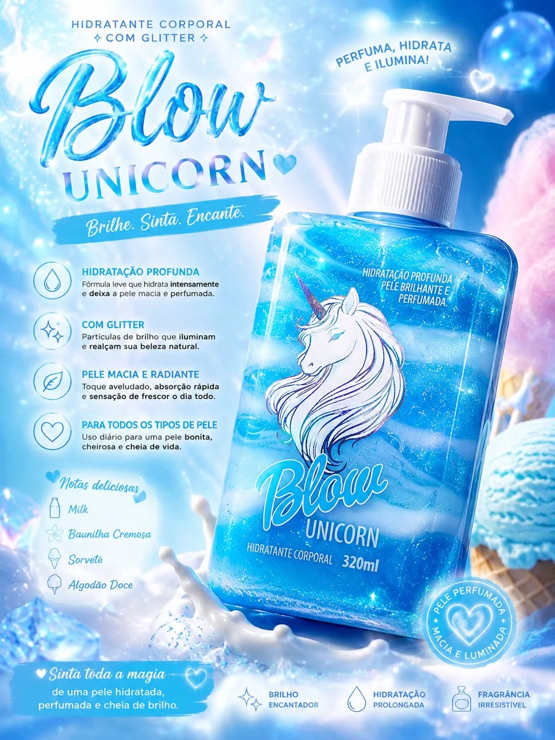 Blow unicórn