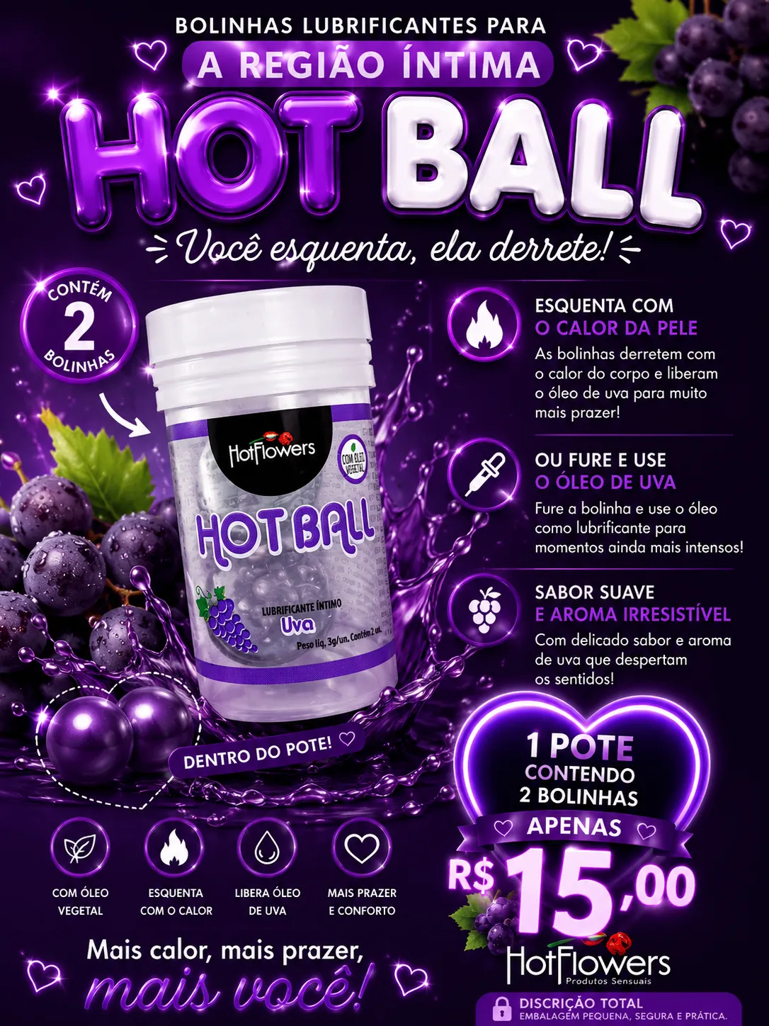 Hot ball uva