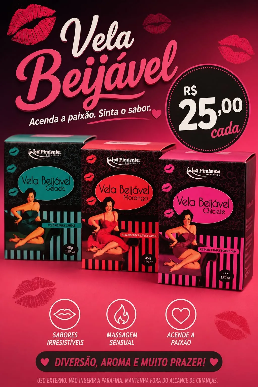 Vela beijável
