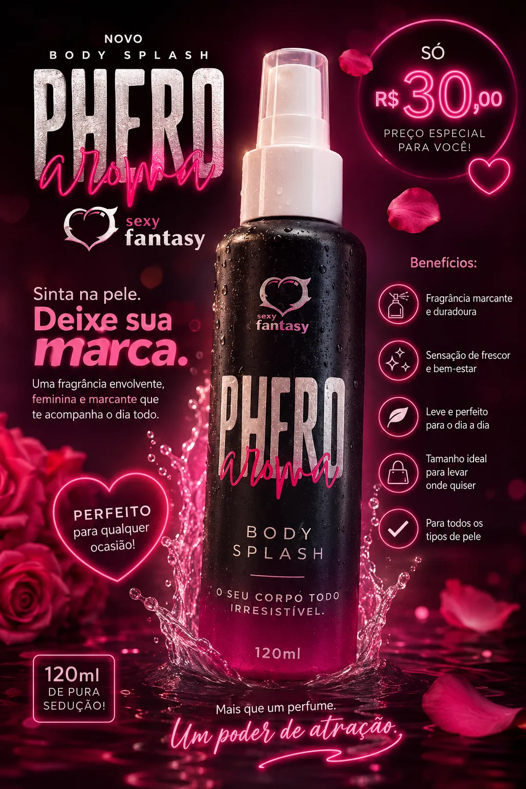 Body splash phero