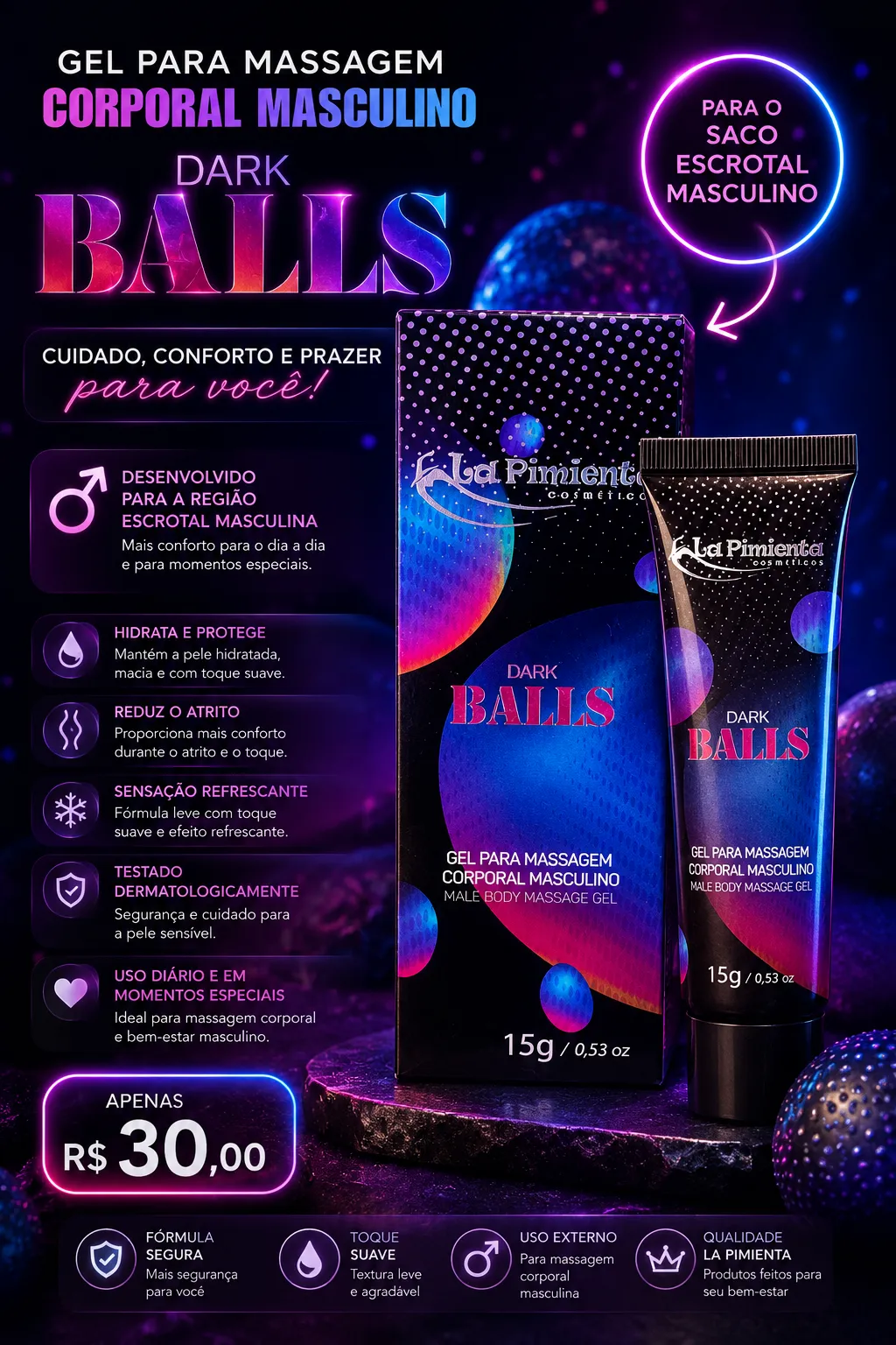 Dark balls