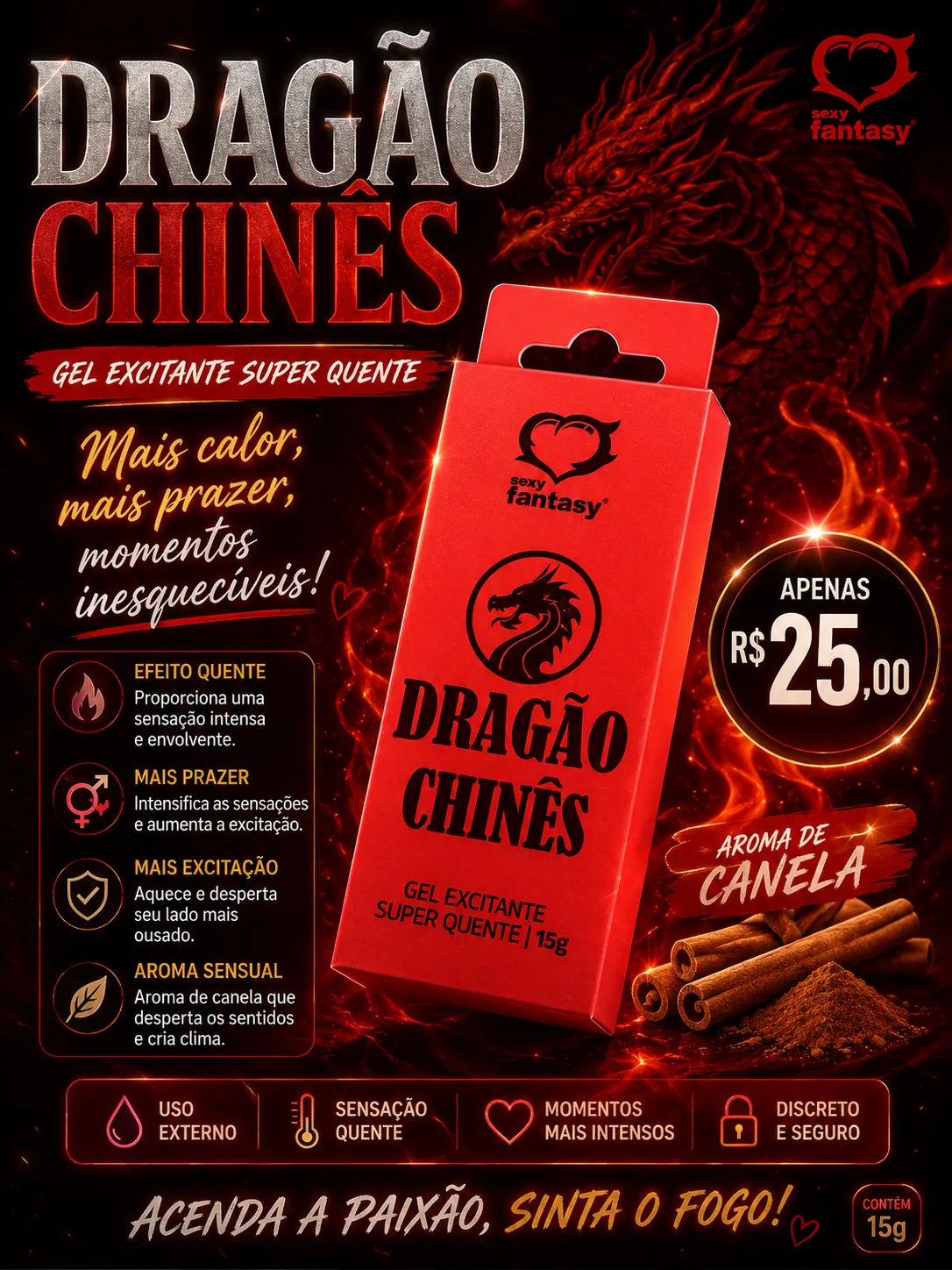 Dragão chinês ❤️‍🔥