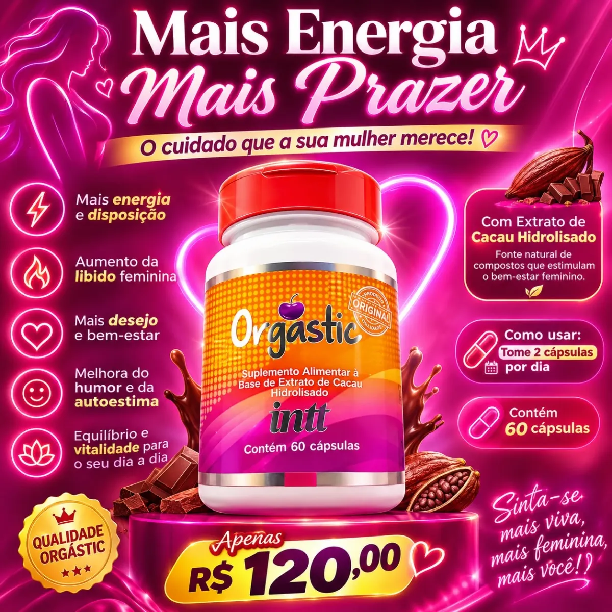 Vitamina feminina - intt