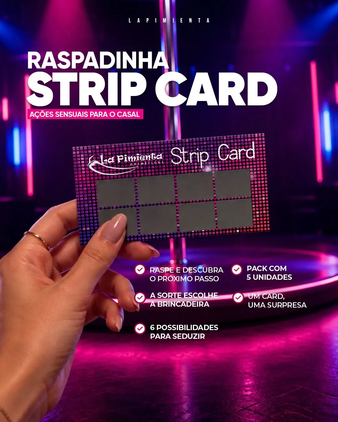 Raspadinha strip card
