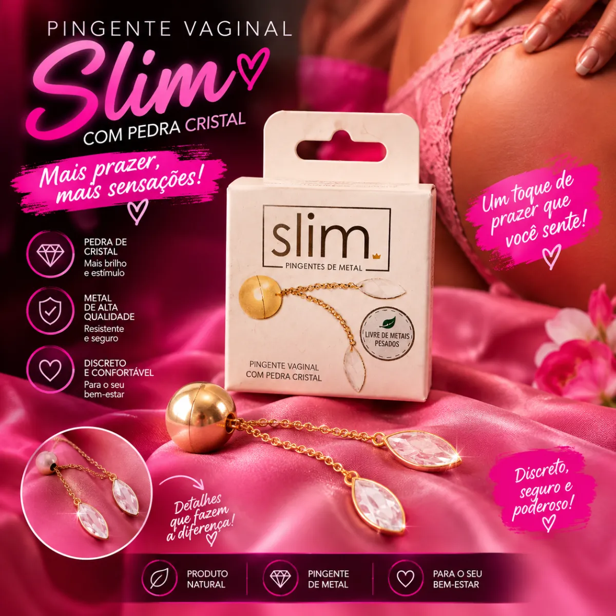 Pingente vaginal