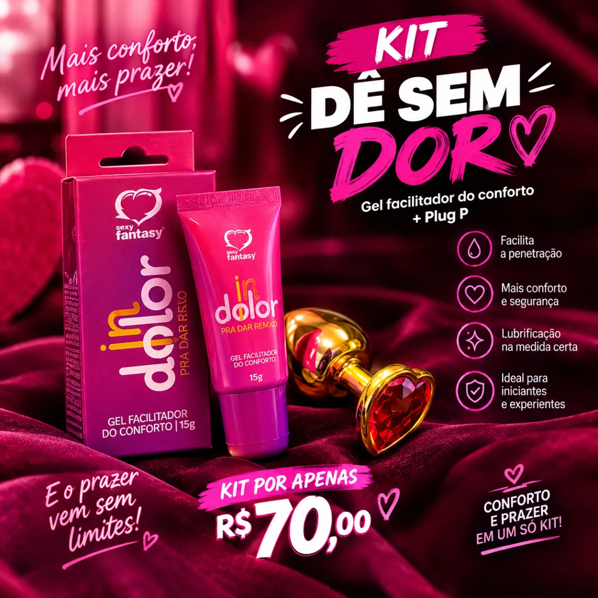 Kit dê sem dor 💦