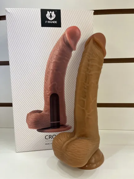 Prótese com vibrador bullet ✅